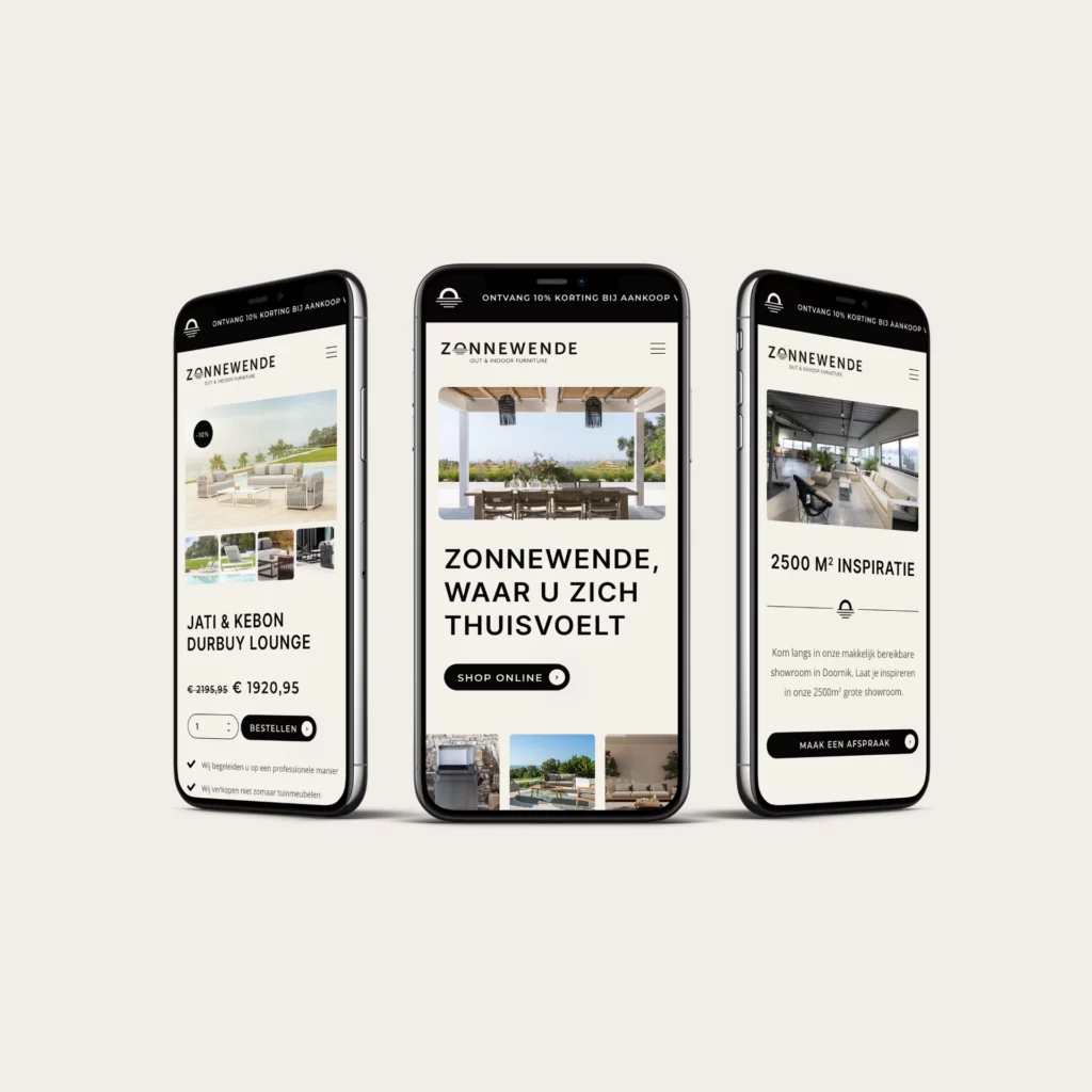 Professionele website Harelbeke