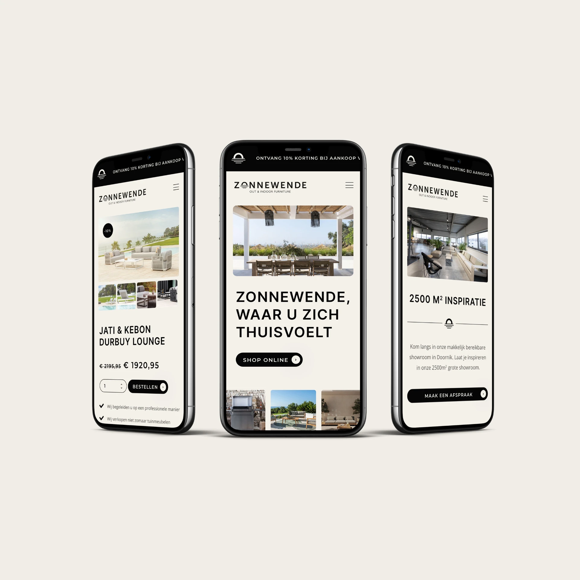 Work Case Hummingbirds: Zonnewende - Content creation, Digital marketing, Strategy, Websites, Domeinregistratie, Webshop development, Webdesign, Fotografie, Copywriting, Mailing campagnes, Remarketing, Social media campagnes, SEA, SEO, Huisstijl