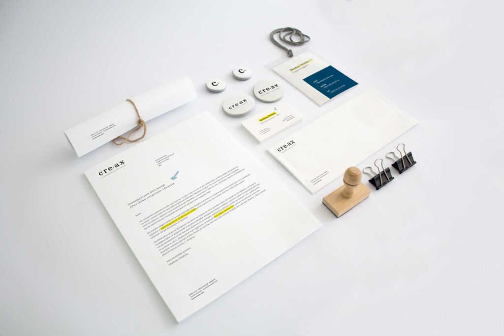 Work Case Hummingbirds: Creax - Huisstijl, Webdesign, Webdevelopment, Websites, Branding, Rebranding, Graphic Design, Iconen & illustraties, Visitekaartjes