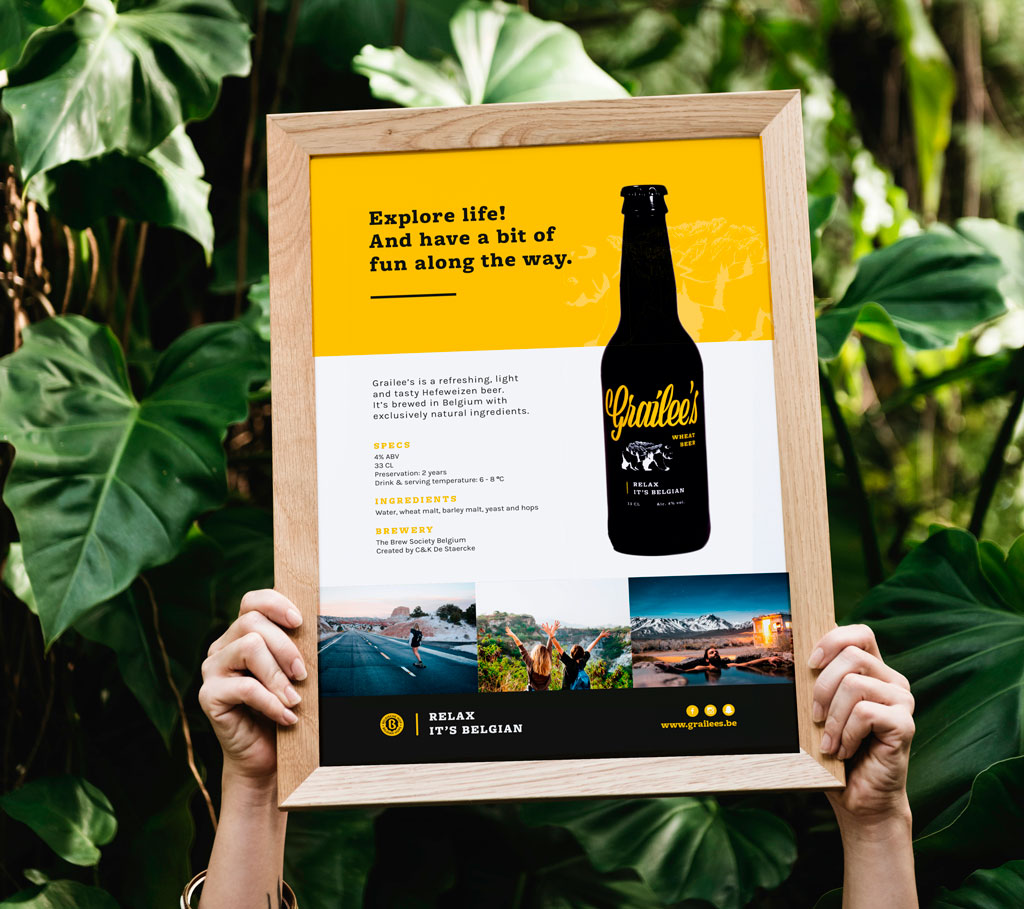 Work Case Hummingbirds: Grailee’s - Branding, Graphic Design, Labels & verpakkingen, Strategy, Merkpositionering, Iconen & illustraties