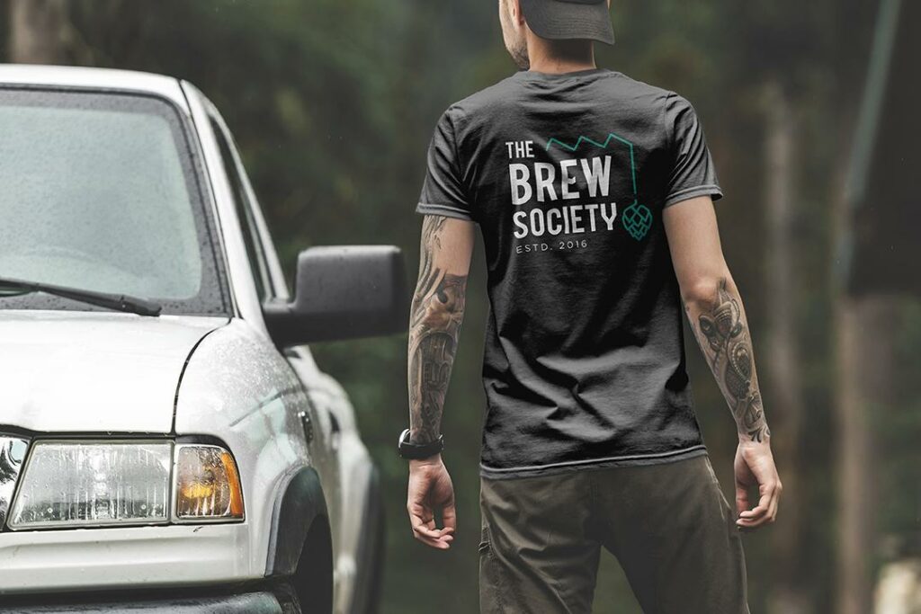 Work Case Hummingbirds: The brew society - Branding, Graphic Design, Webdesign, Rebranding, Domain registration, Webdevelopment, Digital marketing