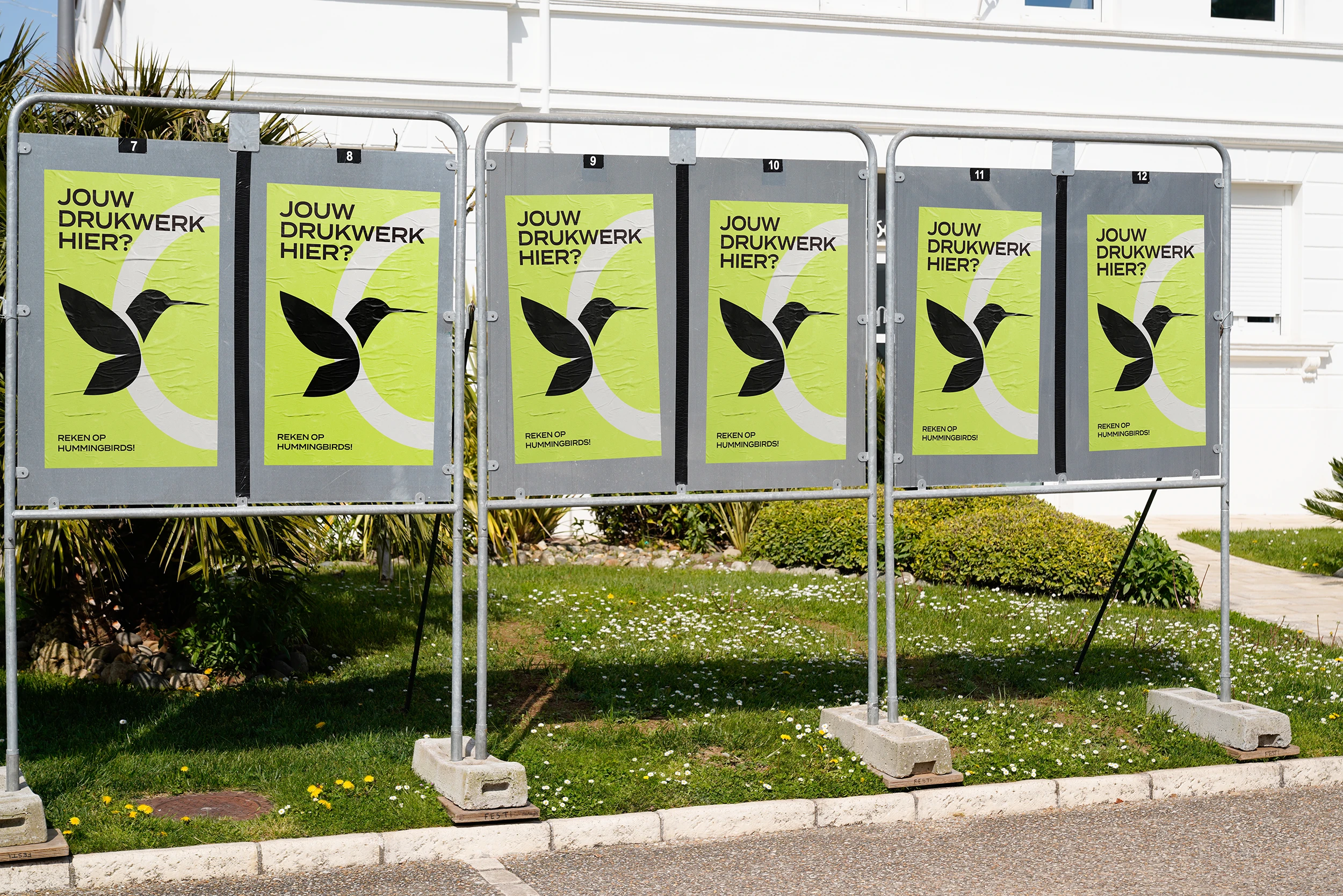 Drukwerk voor de verkiezingen? Reken op Hummingbirds!