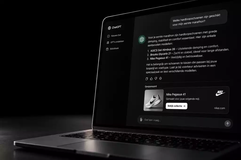 ChatGPT advertenties zijn nu beschikbaar in België