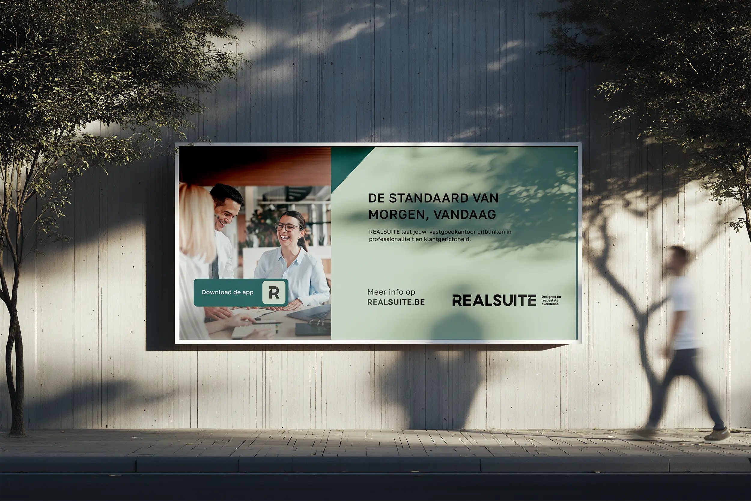 Work Case Hummingbirds: Realsuite - Mailing campagnes, Digital marketing, Websites, Webdesign, Webdevelopment, Domeinregistratie, Graphic Design, Huisstijl, Visitekaartjes, Affiches & flyers, Branding, Strategy, Merkpositionering, Namesearch & baseline search