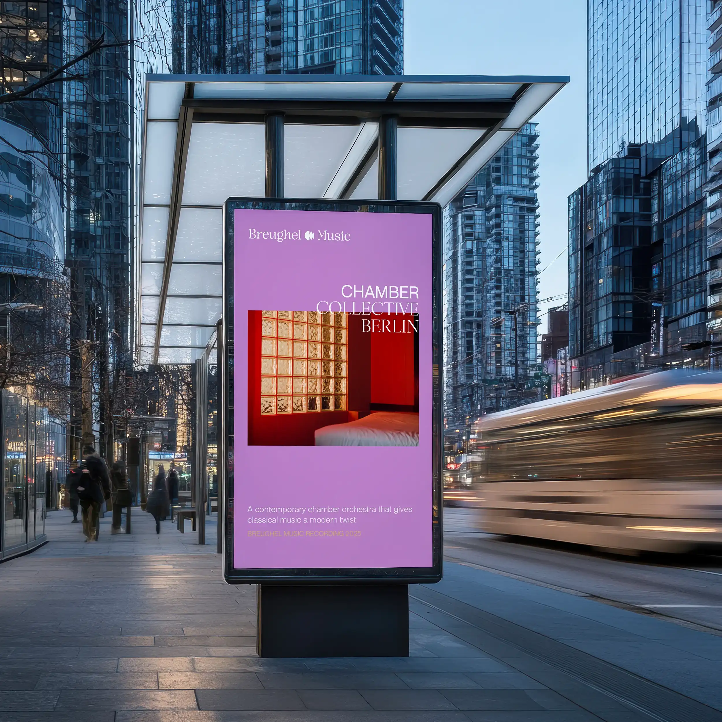 Work Case Hummingbirds: Breughel Music - Websites, Graphic Design, Branding, Strategy