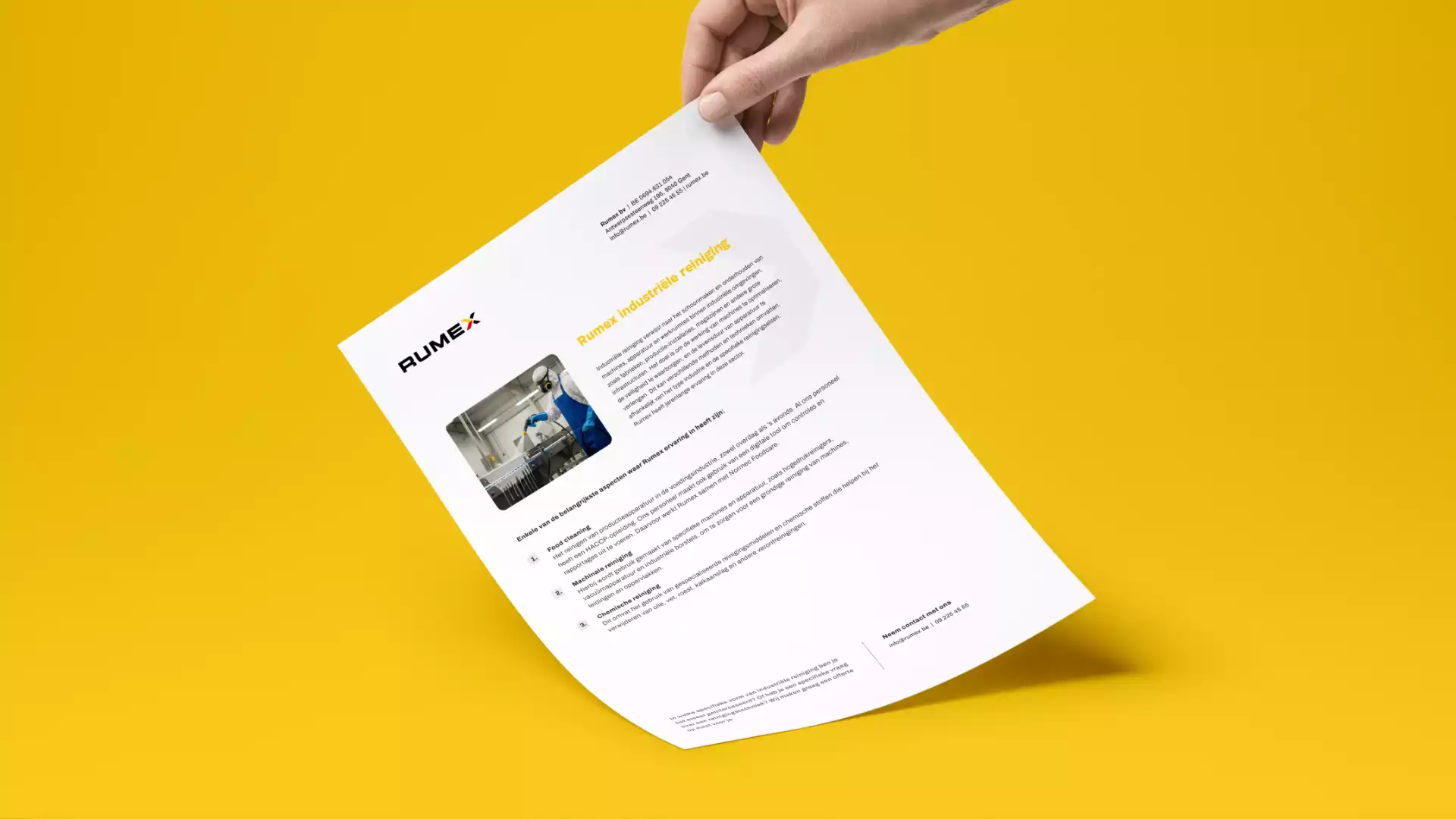Work Case Hummingbirds: Rumex - Websites, Webdevelopment, Graphic Design, Huisstijl, Visitekaartjes, Affiches & flyers, Signalisatie & belettering, Rebranding, Branding