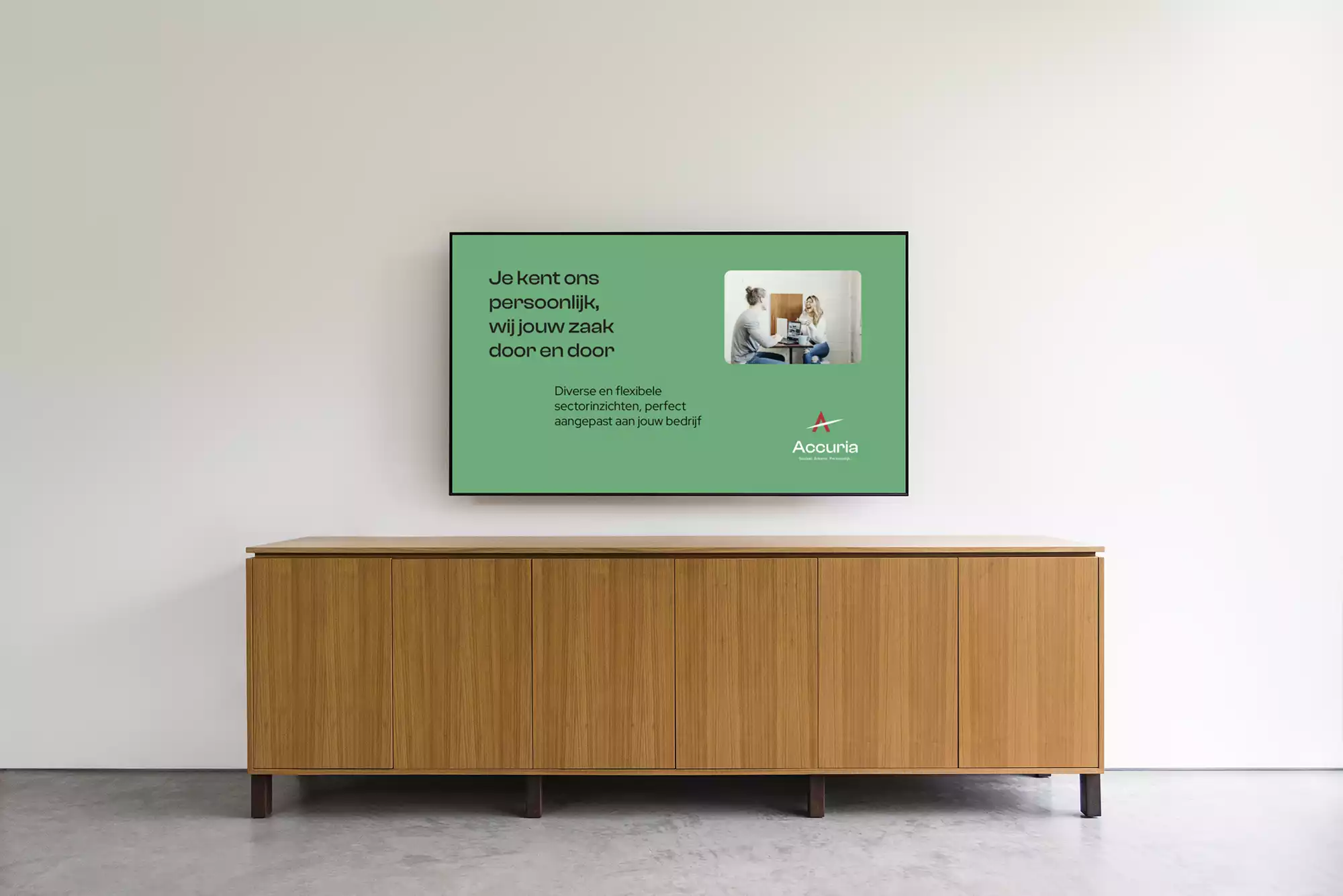Work Case Hummingbirds: Accuria - Huisstijl, Visitekaartjes, Graphic Design, Affiches & flyers, Rebranding