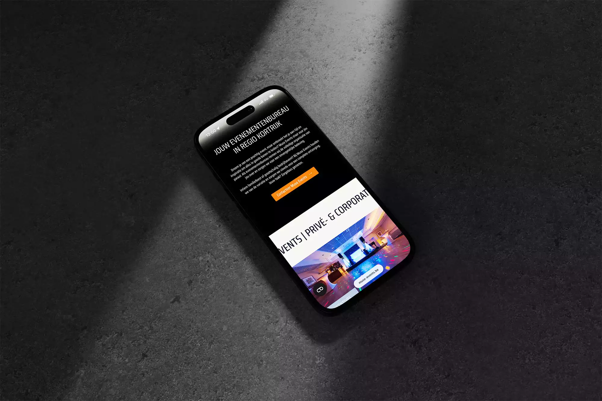 Work Case Hummingbirds: Muse Events - Webdesign, Webdevelopment, Websites