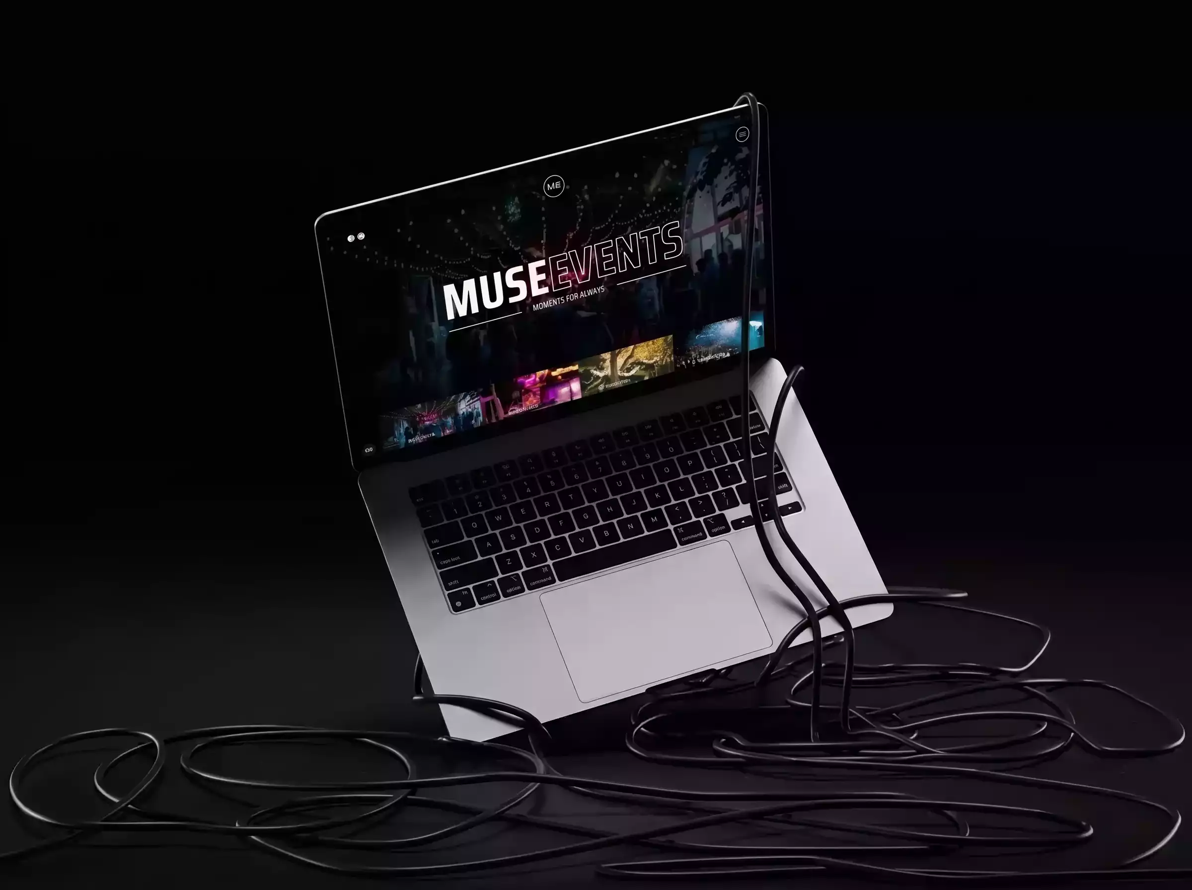 Work Case Hummingbirds: Muse Events - Webdesign, Webdevelopment, Websites