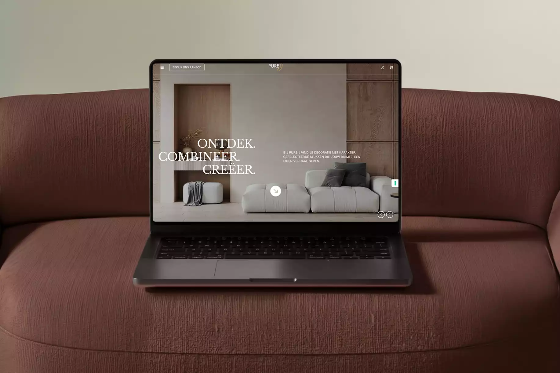 Work Case Hummingbirds: Pure J - Webshop development, Webdevelopment, Webdesign, Websites