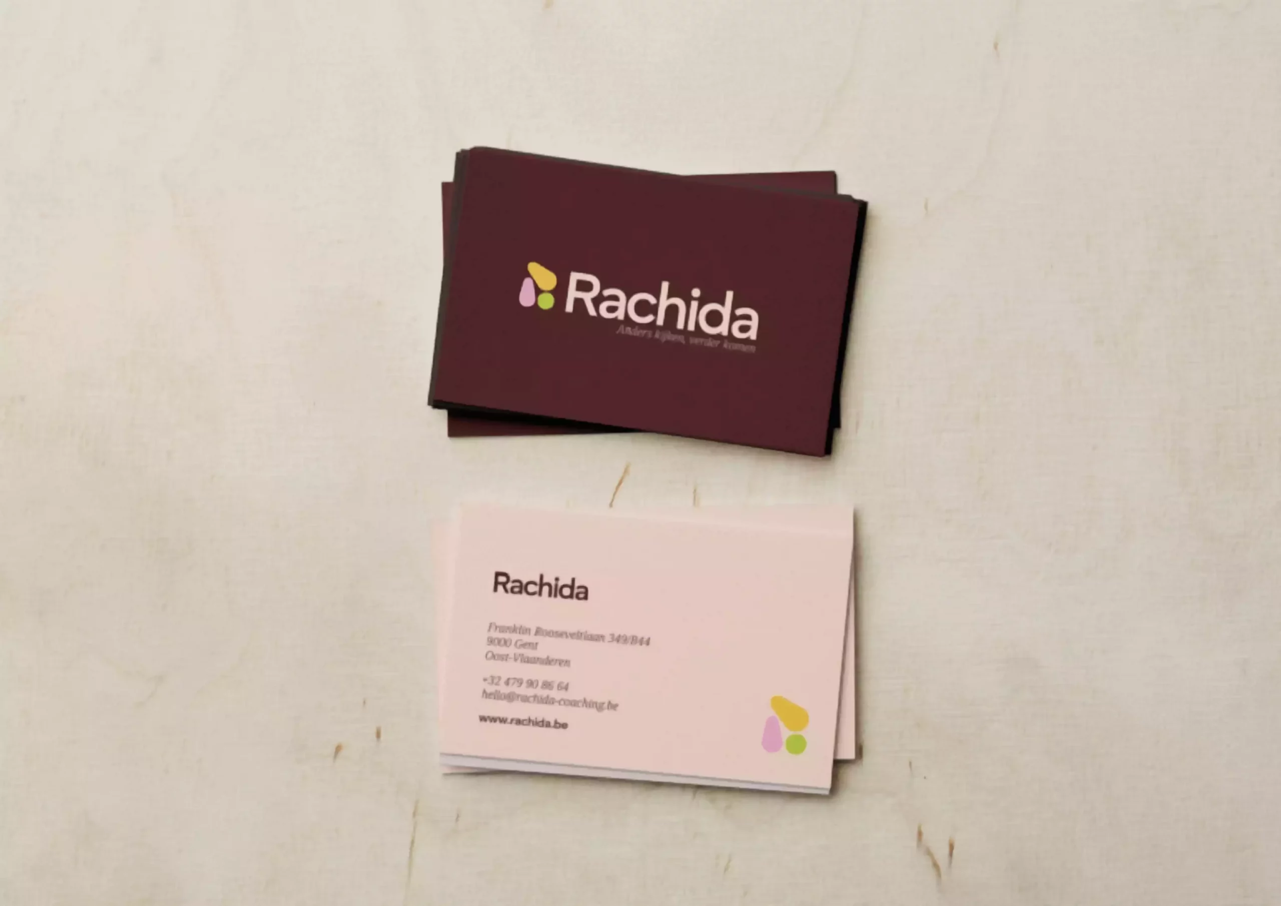 Work Case Hummingbirds: Rachida - Websites, Webdesign, Webdevelopment, Graphic Design, Huisstijl, Visitekaartjes, Branding, Strategy, Merkpositionering