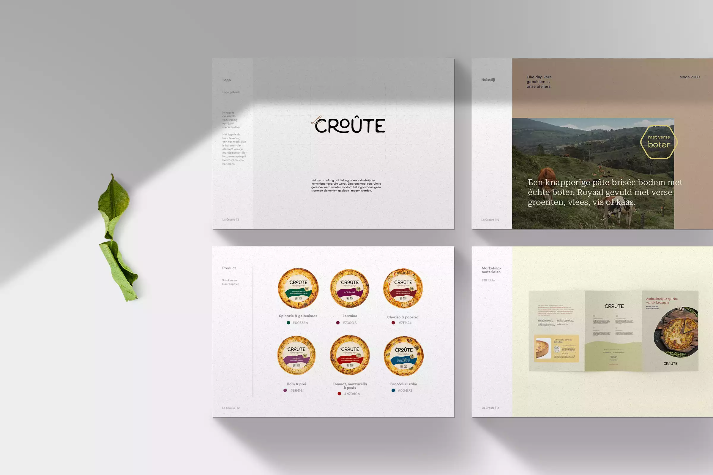 Work Case Hummingbirds: La Croûte - Digital marketing, Huisstijl, Brochures, Affiches & flyers, Branding, Strategy