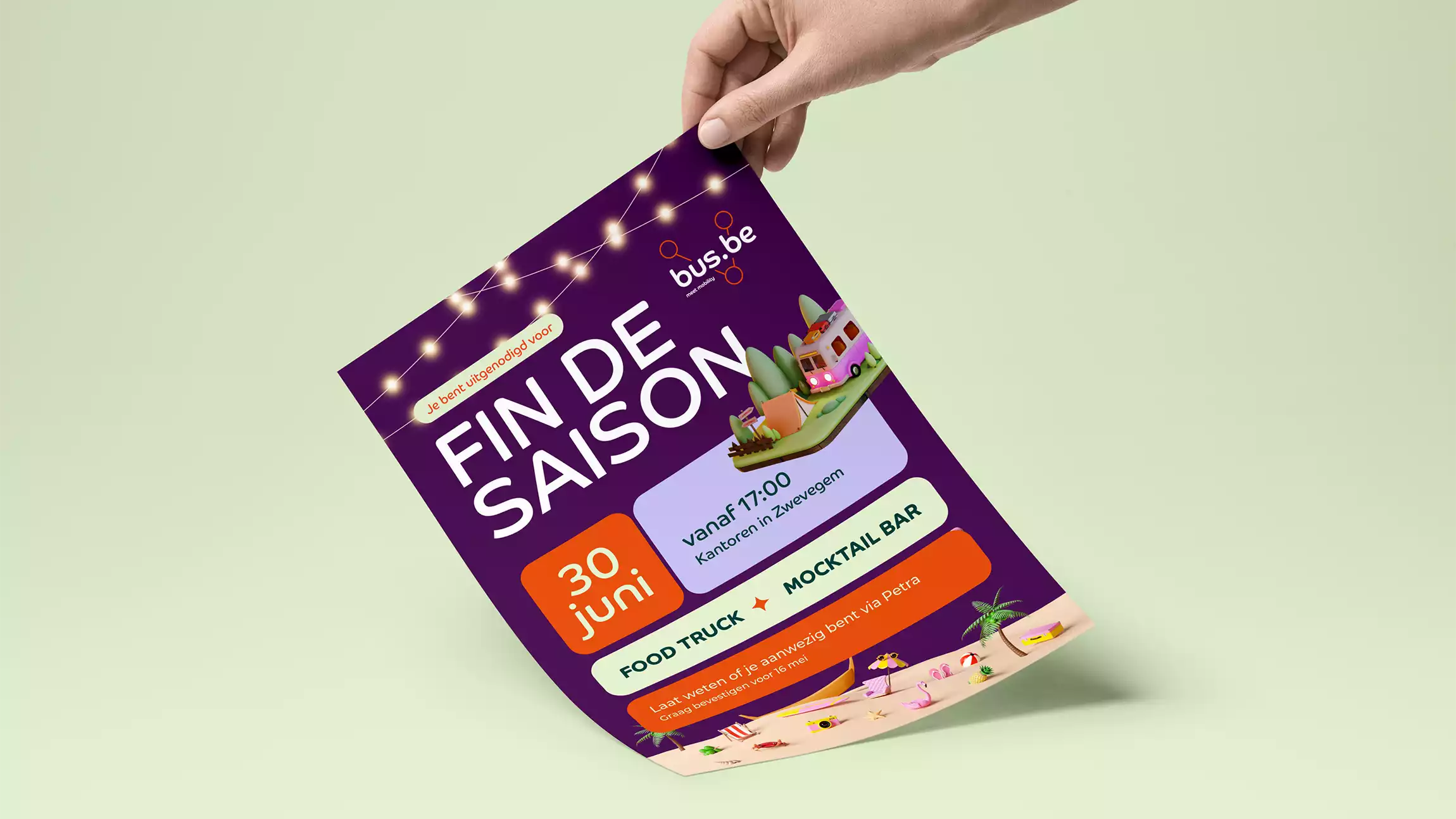 Work Case Hummingbirds: bus.be - Merkpositionering, Branding, Signalisatie & belettering, Advertenties & banners, Affiches & flyers, Visitekaartjes, Huisstijl, Graphic Design, Digital marketing