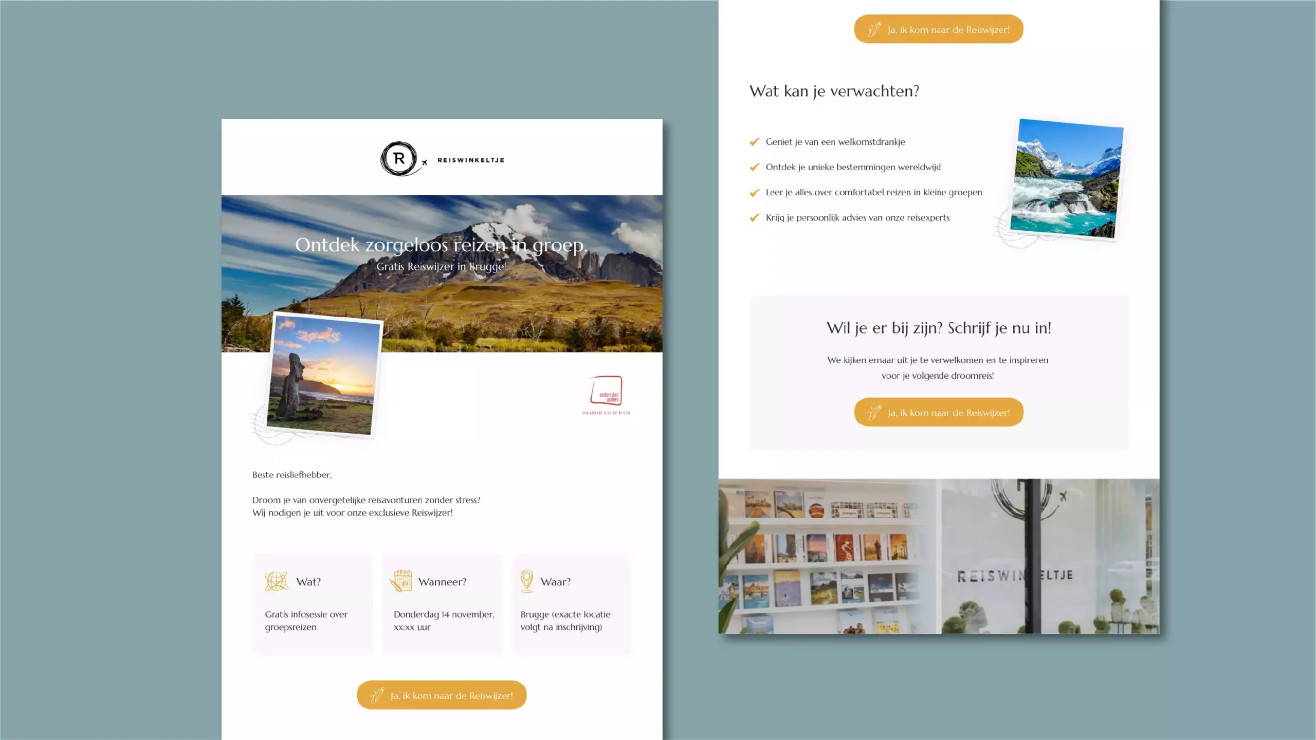 Work Case Hummingbirds: Reiswinkeltje - Digital marketing, Websites, Webdesign, Webdevelopment, SEO, SEA