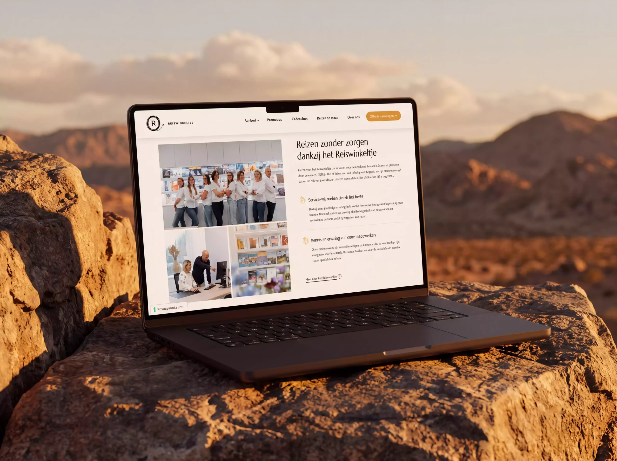 Work Case Hummingbirds: Reiswinkeltje - Digital marketing, Websites, Webdesign, Webdevelopment, SEO, SEA