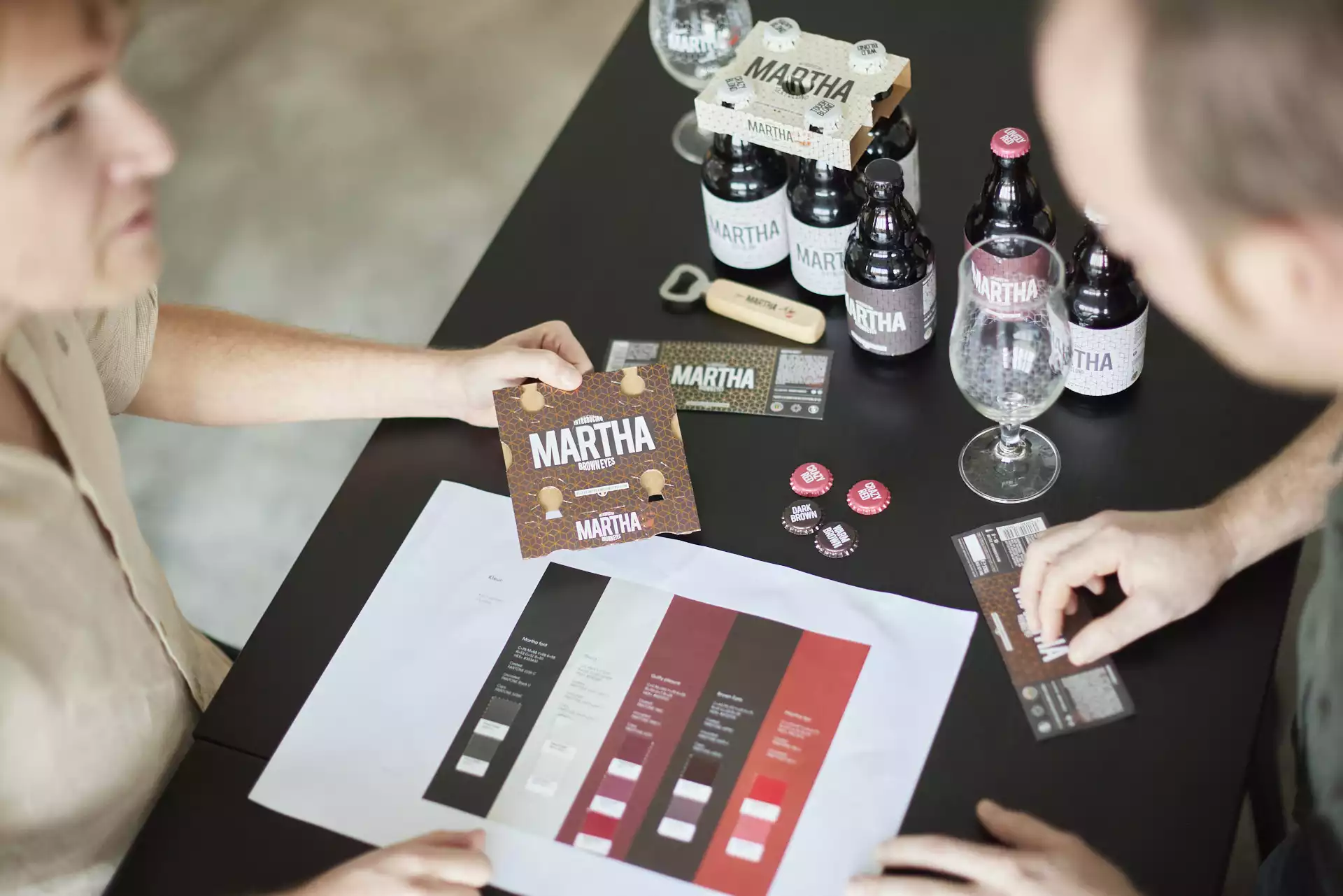 Work Case Hummingbirds: Martha - Graphic Design, Labels & verpakkingen