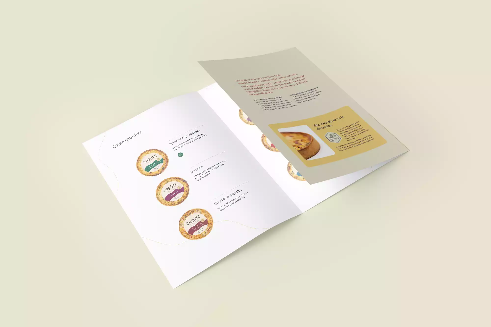 Work Case Hummingbirds: La Croûte - Digital marketing, Huisstijl, Brochures, Affiches & flyers, Branding, Strategy
