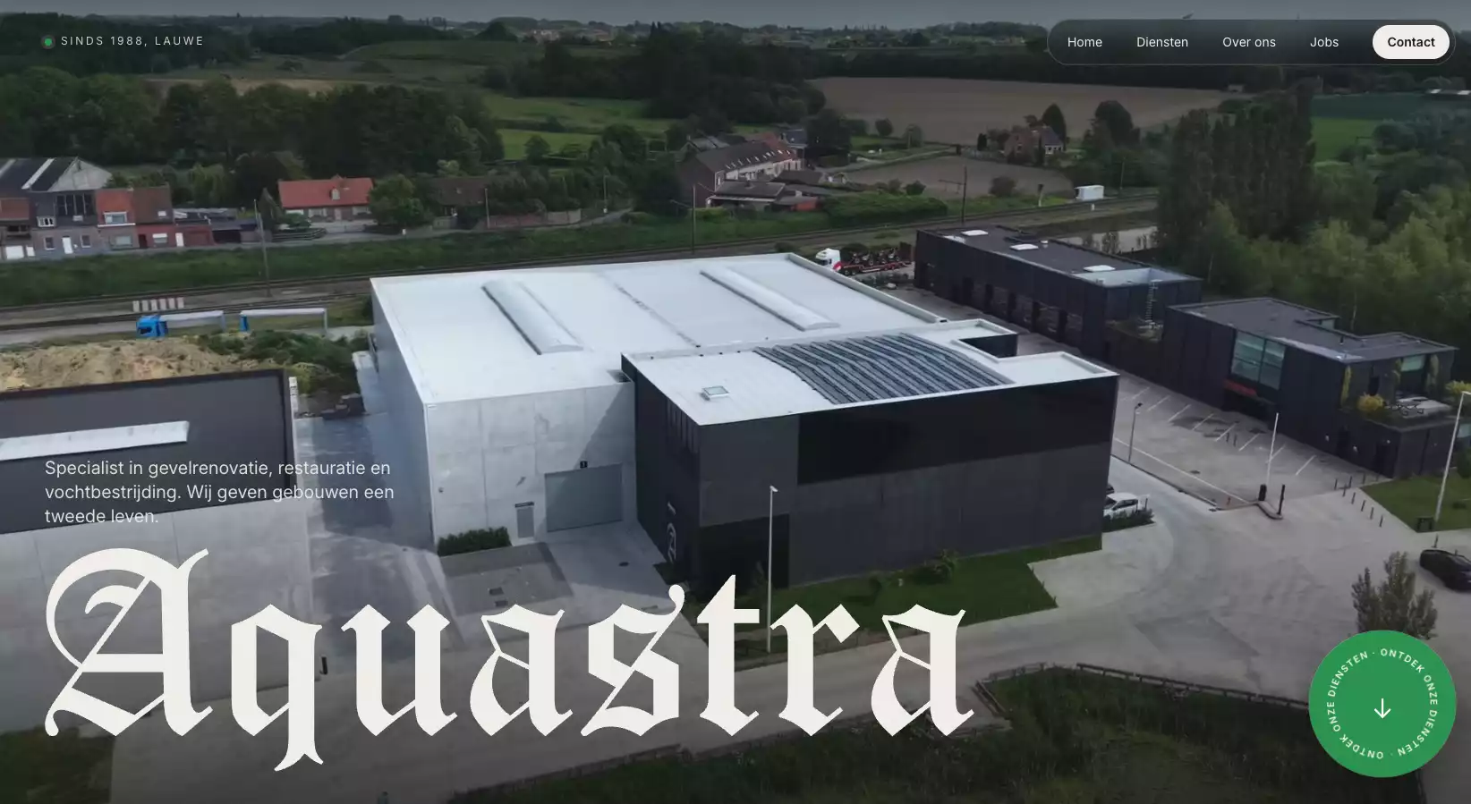 Aquastra - Website